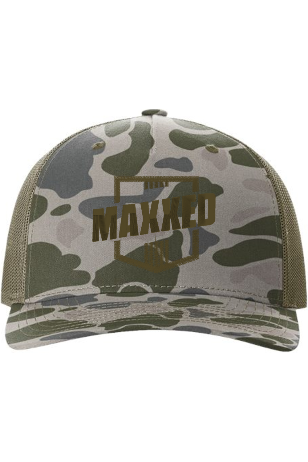 MAXXED Marsh Duck Camo Trucker Cap