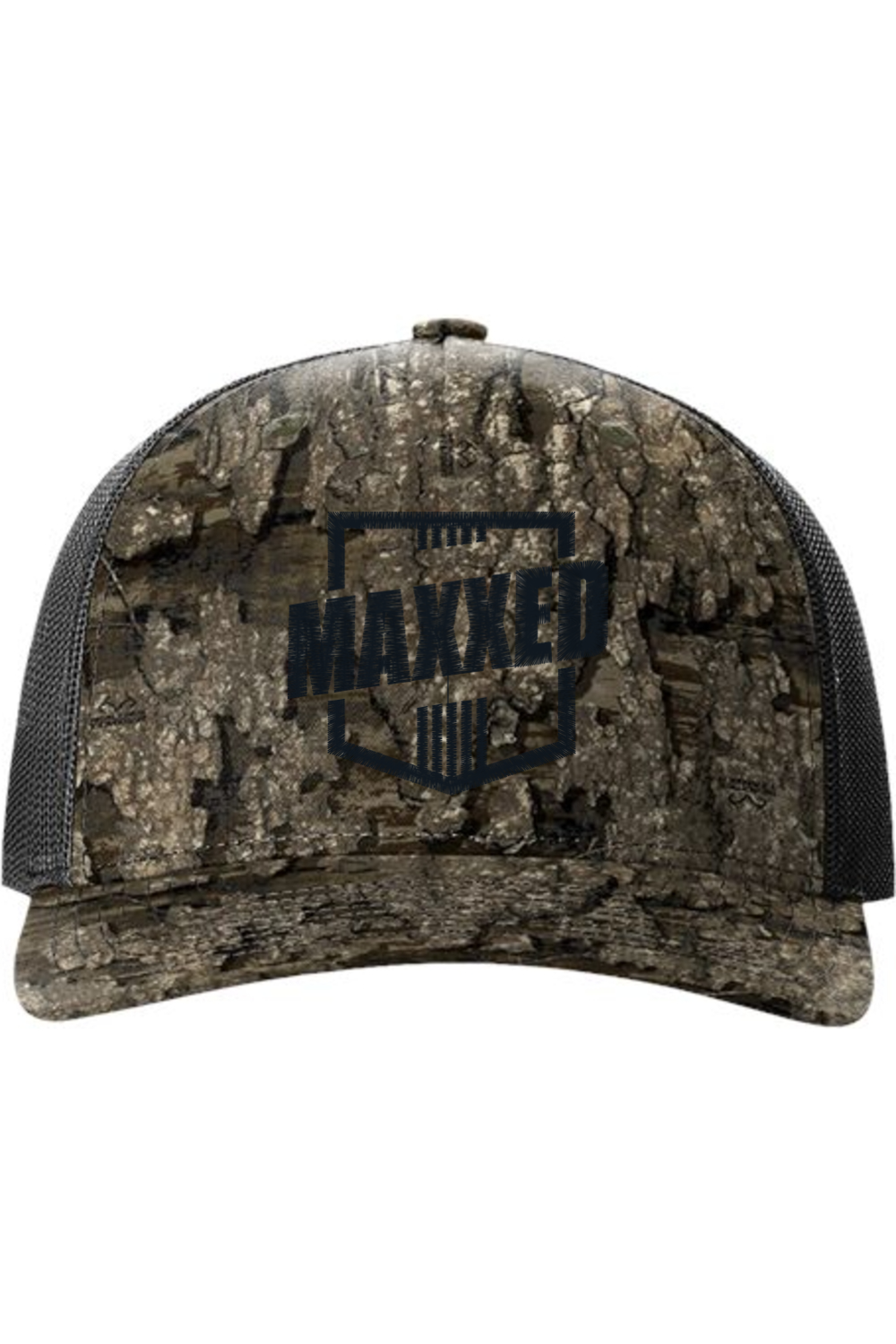 Maxxed Richardson Real Tree / Black Hat