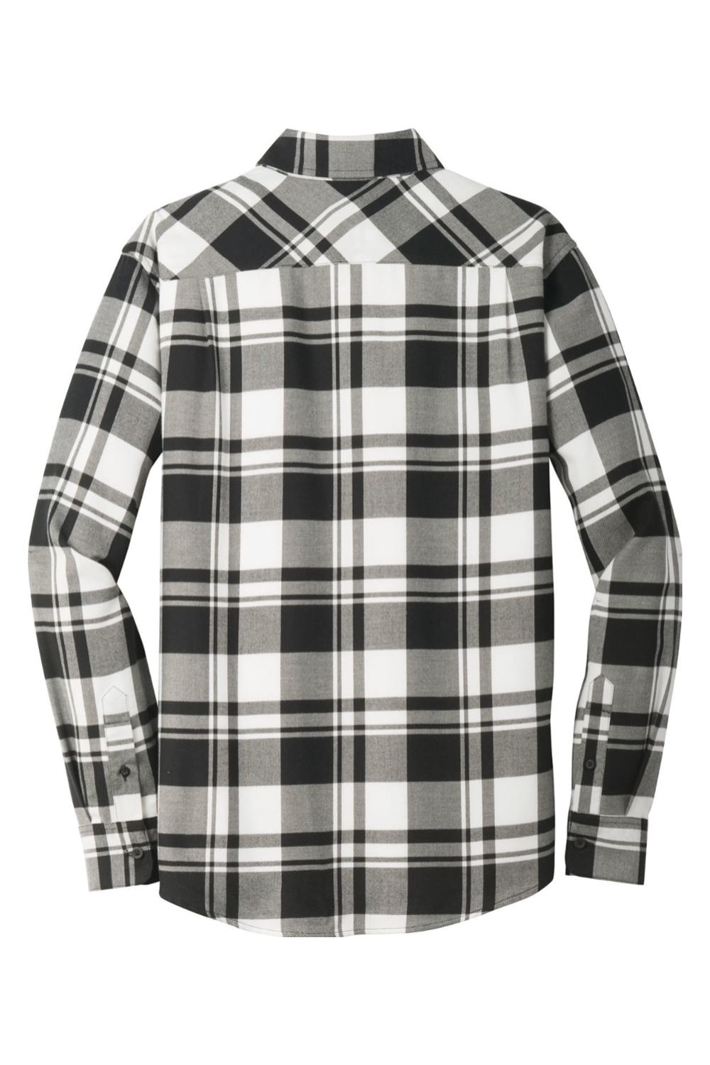 Maxxed Embroidered Plaid Flannel Shirt