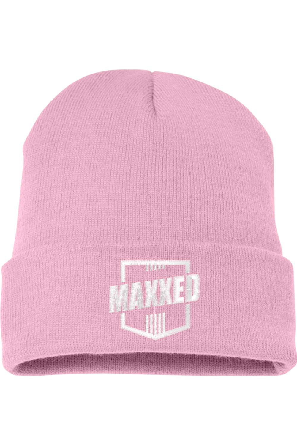 Team Maxxed Embroidered Cuffed Beanie