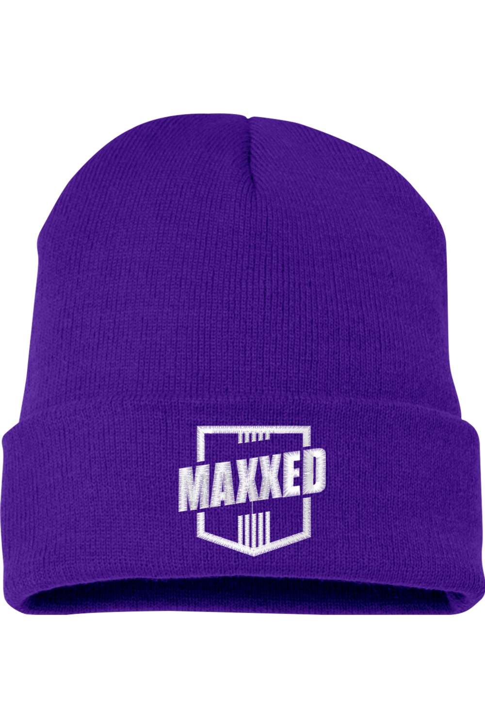 Team Maxxed Embroidered Cuffed Beanie