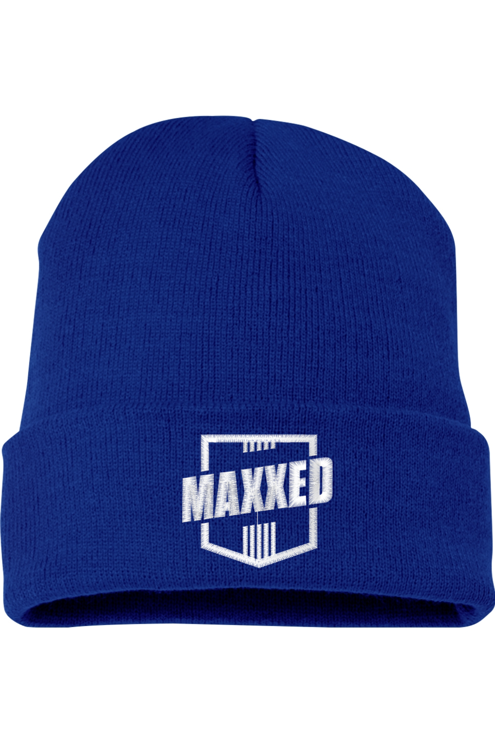 Team Maxxed Embroidered Cuffed Beanie