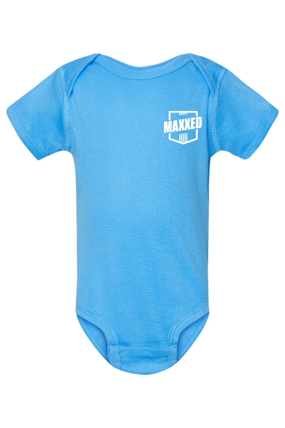 Maxxed Rabbit Skins Infant Short Sleeve Baby Rib Bodysuit