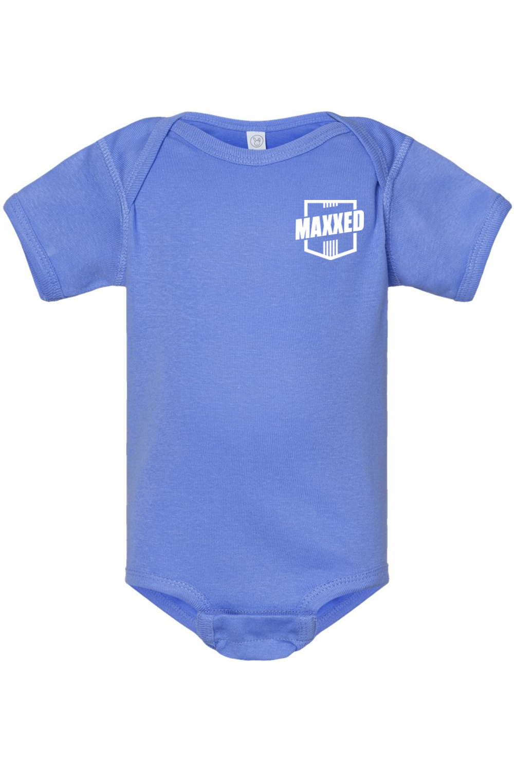 Maxxed Rabbit Skins Infant Short Sleeve Baby Rib Bodysuit