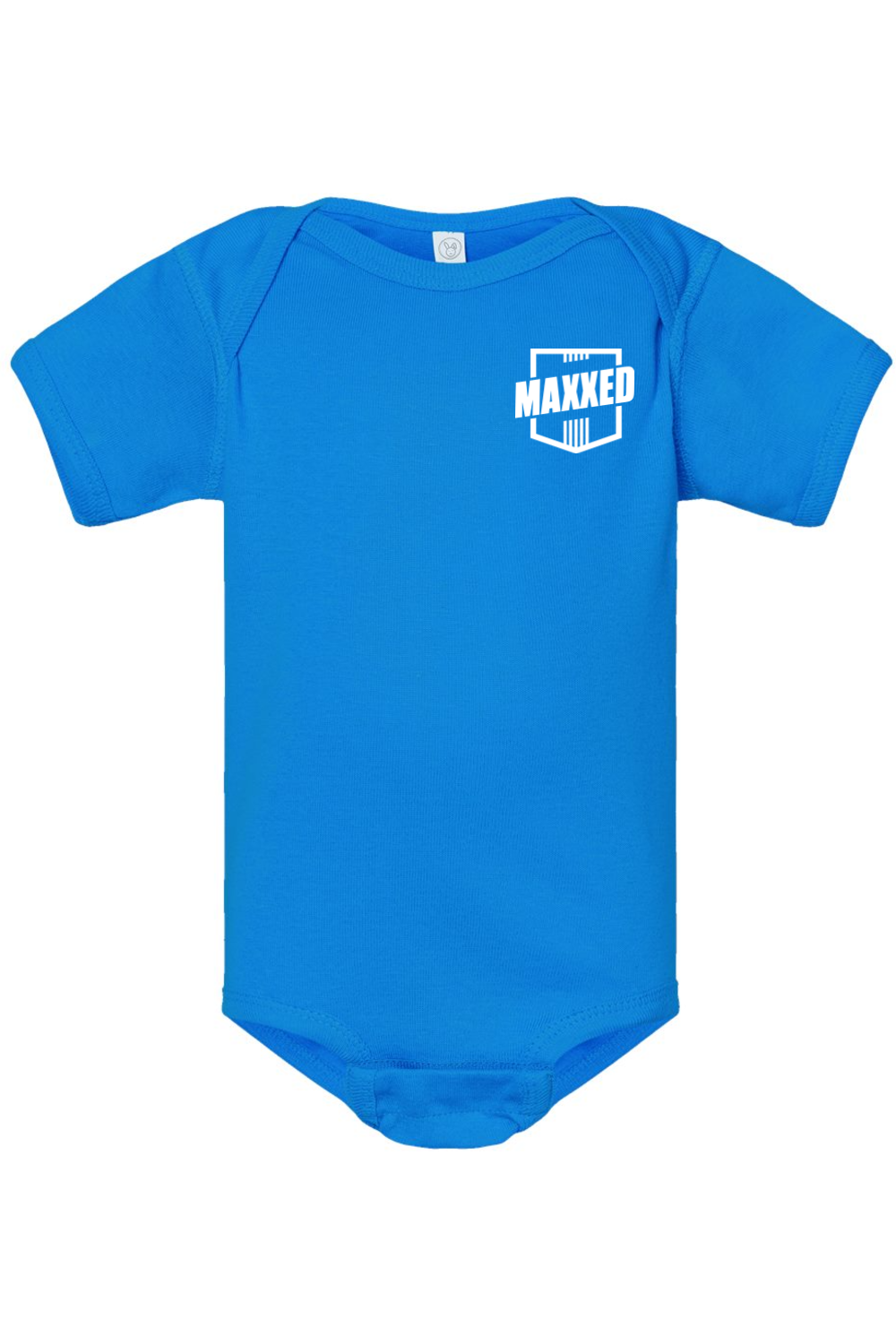 Maxxed Rabbit Skins Infant Short Sleeve Baby Rib Bodysuit