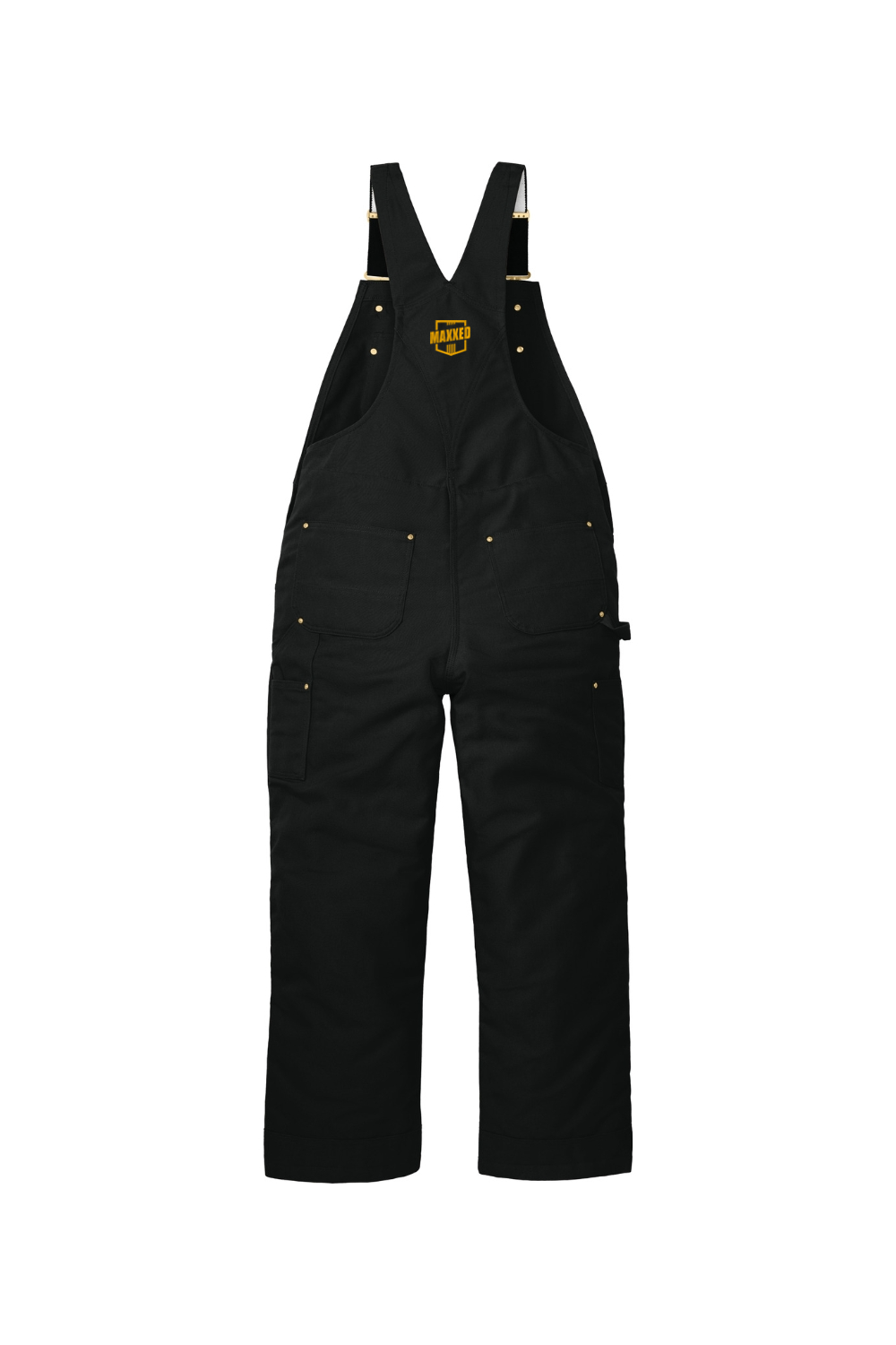 Maxxed Carhartt Firm Duck Insulated Bib Overalls