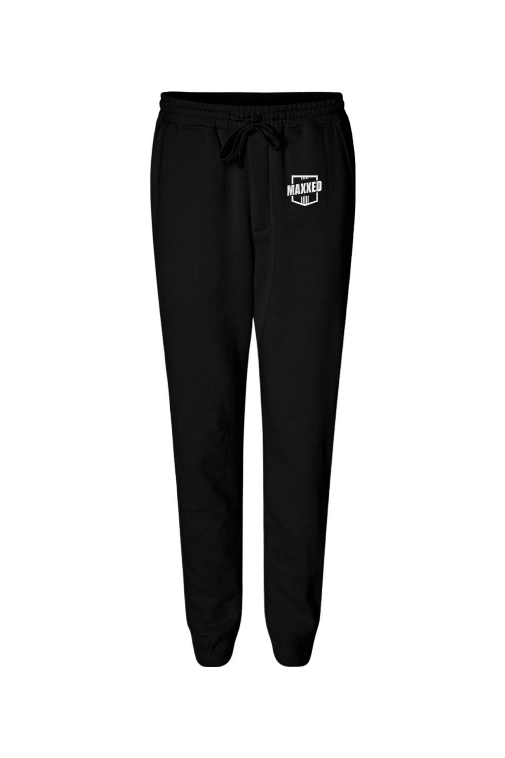 Maxxed Embroidered Men's Midweight Fleece Pants