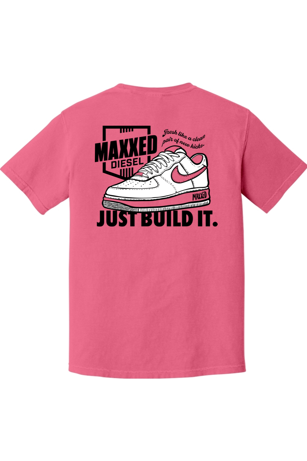 Maxxed oversized Just Build It T