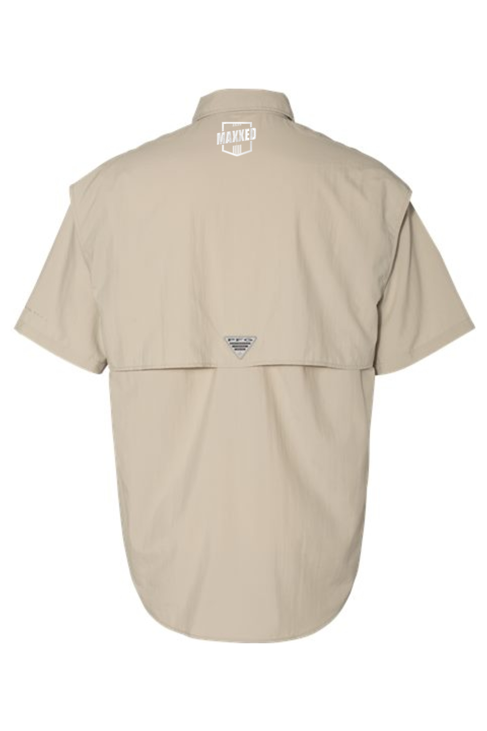 Maxxed Embroidered Columbia PFG Bahama II Short Sleeve Shirt