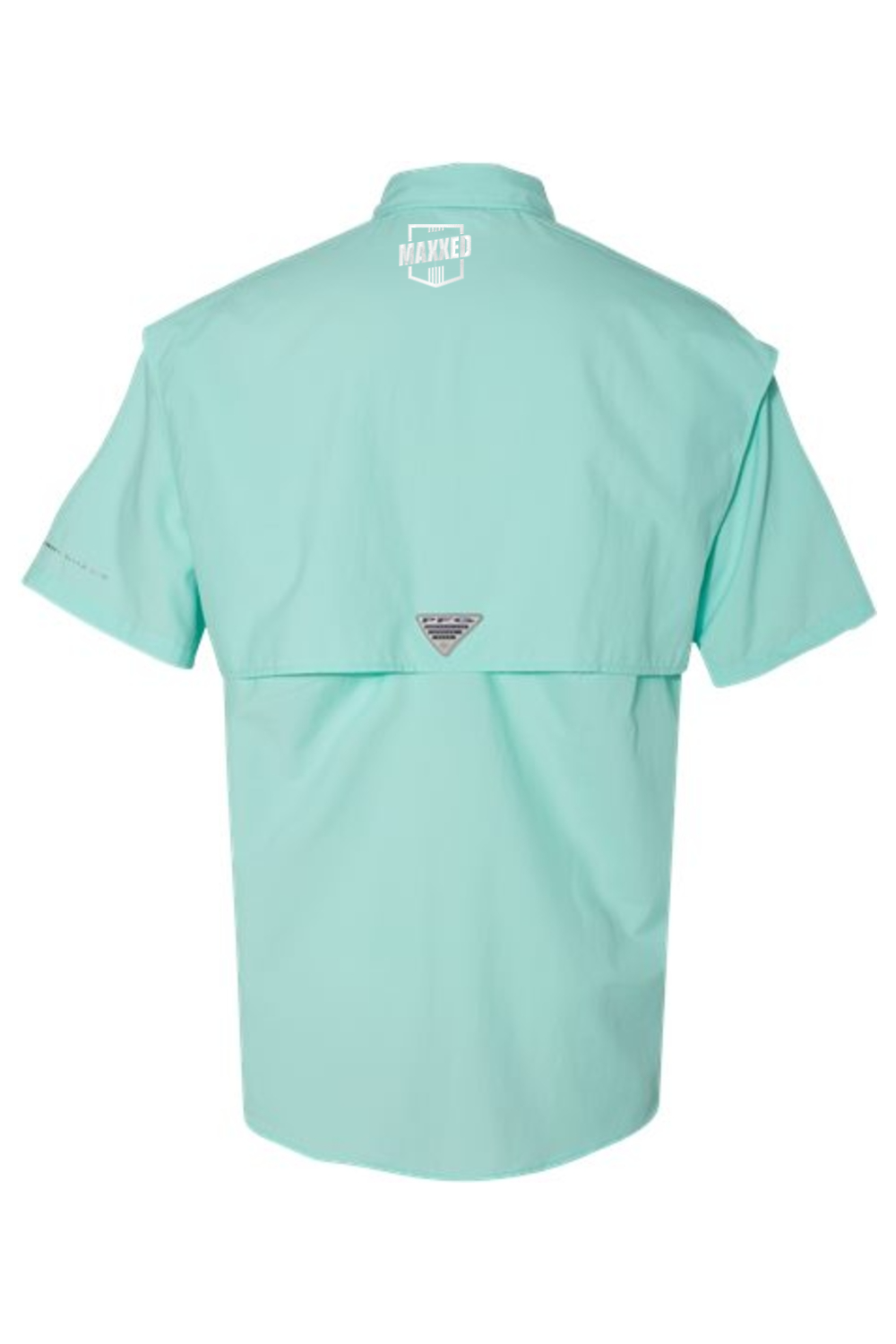 Maxxed Embroidered Columbia PFG Bahama II Short Sleeve Shirt