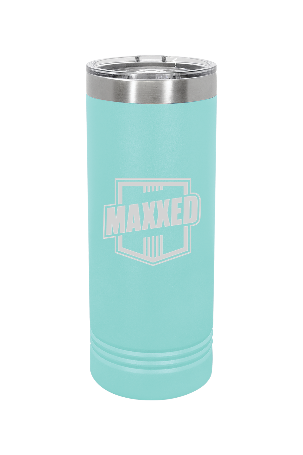 Maxxed Engraved 22 oz. Skinny Tumbler with Slider Lid