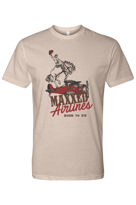 Maxxed Airlines Tee