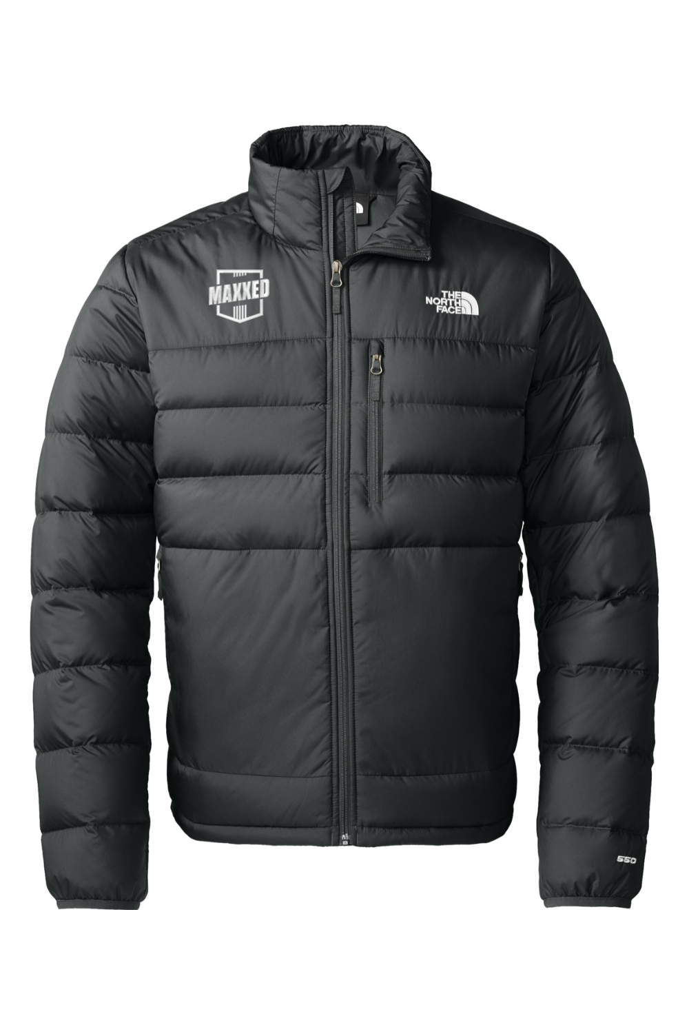 Maxxed Embroidered "North Face" Down Hybrid Jacket