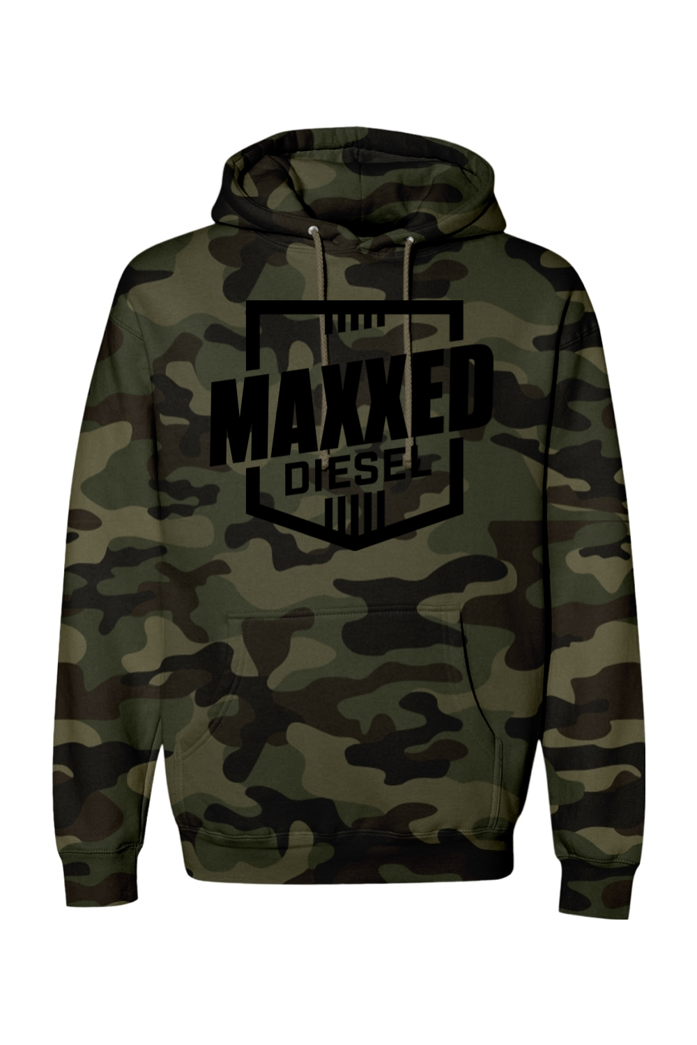 OG Maxxed Forest Camo Heavyweight Hooded Sweatshirt