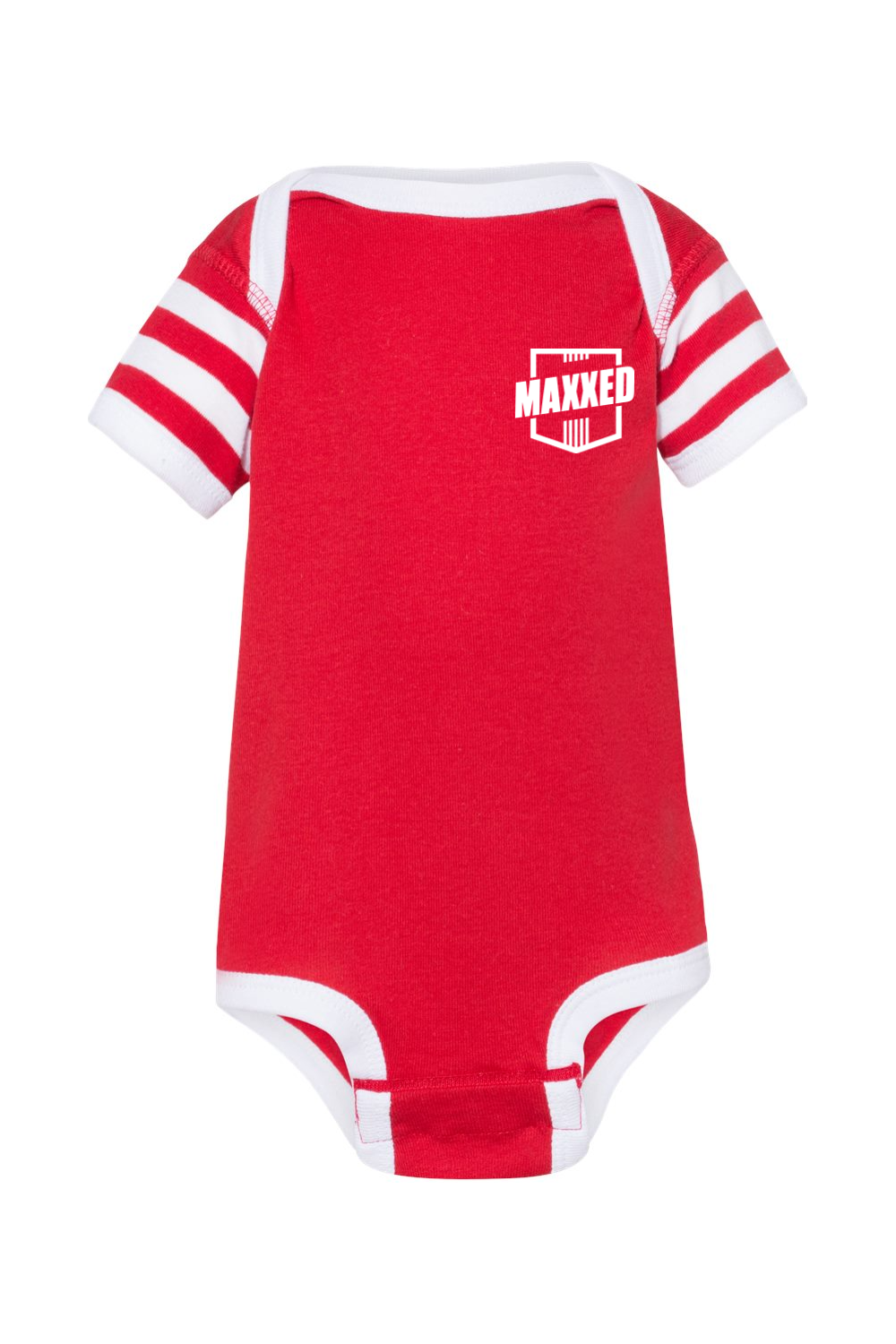 Maxxed Rabbit Skins Infant Short Sleeve Baby Rib Bodysuit