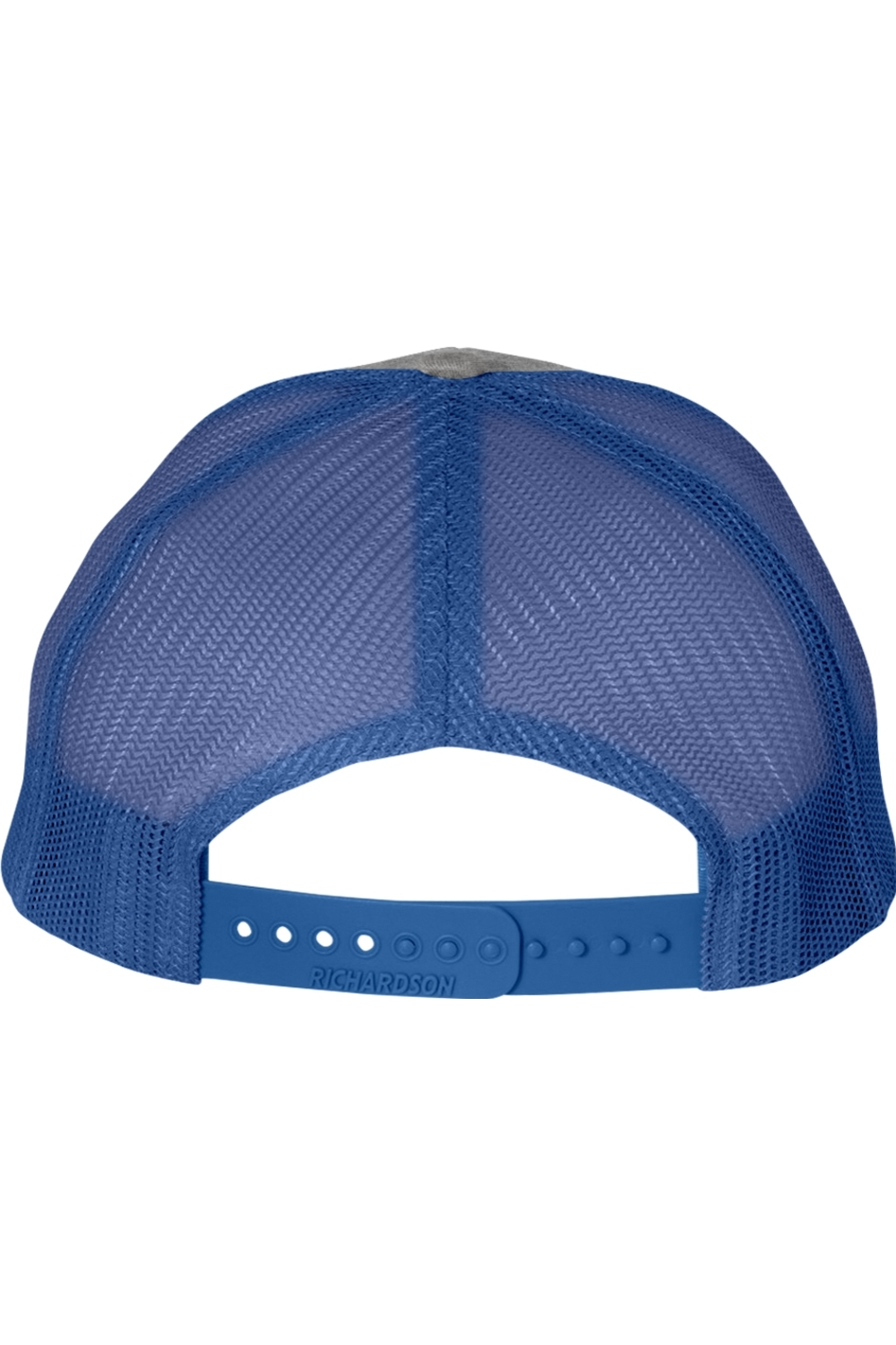 Maxxed Heather Grey / Royal Blue Richardson Hat