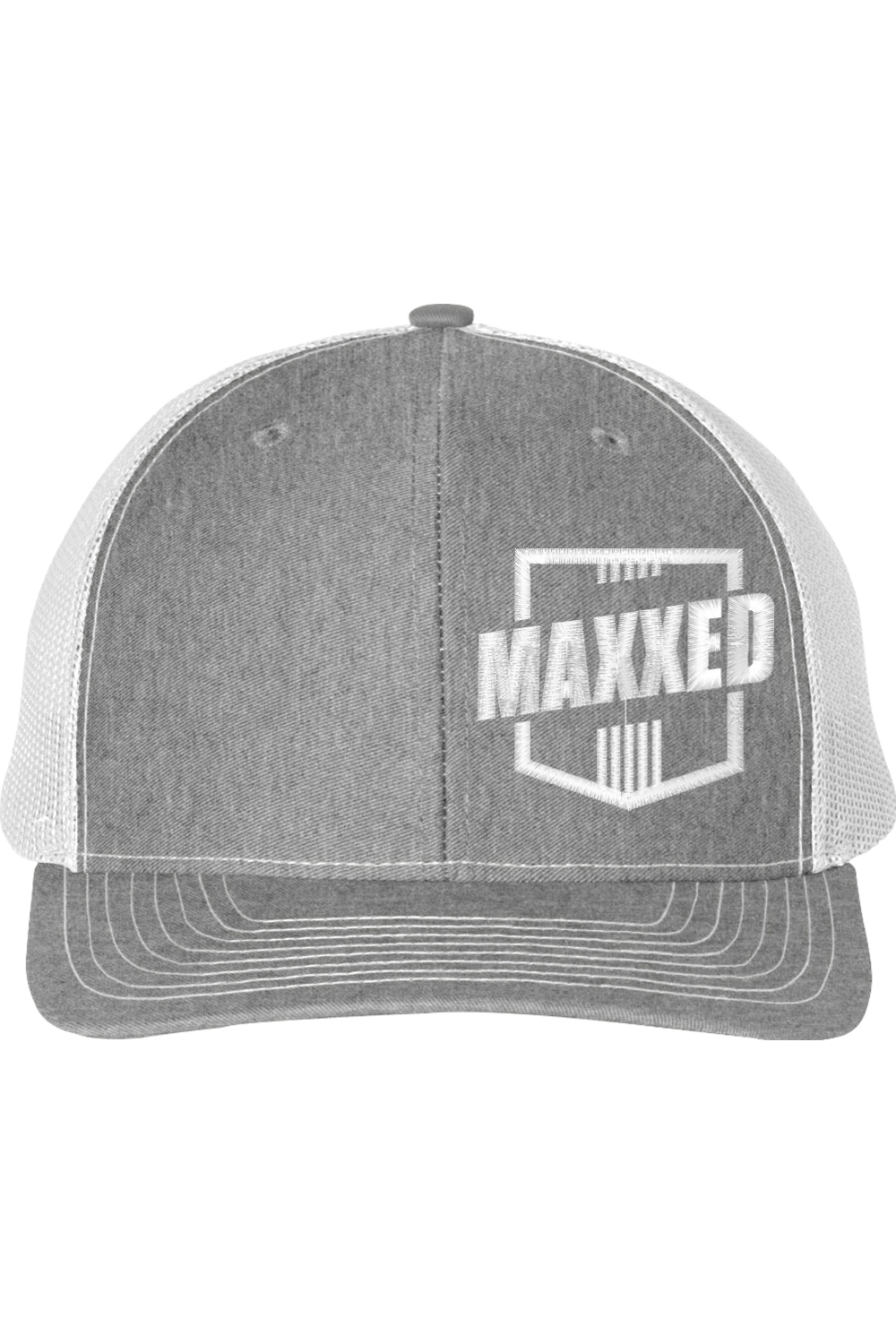 Team Maxxed Heather Grey / White Richardson Hat