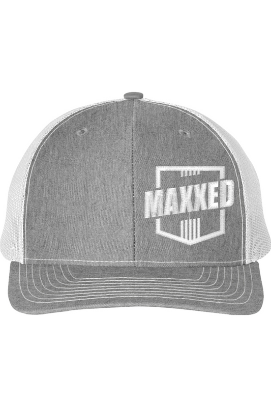 Maxxed Heather Grey / White Richardson Hat