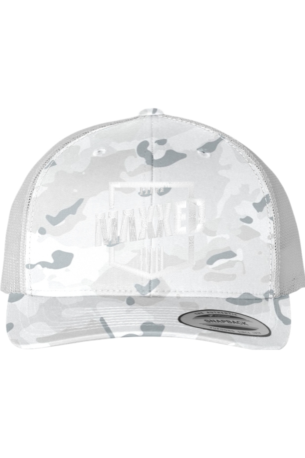 Maxxed White/White Multi Camo Hat