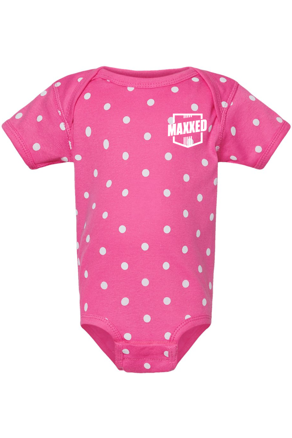 Maxxed Rabbit Skins Infant Short Sleeve Baby Rib Bodysuit