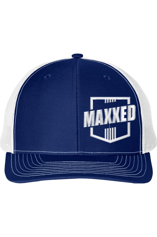 Maxxed Royal / White Richardson Hat